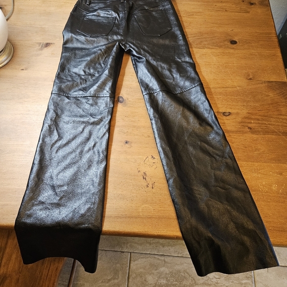 NWT Princess Polly Macey Faux Leather Pants Black Size 2 - Picture 10 of 13